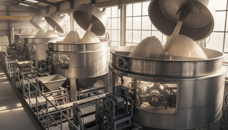 Mezcladores de Zona Fluidizada: El “Campeón Oculto” de los Equipos de Dosificación Sólida Farmacéutica