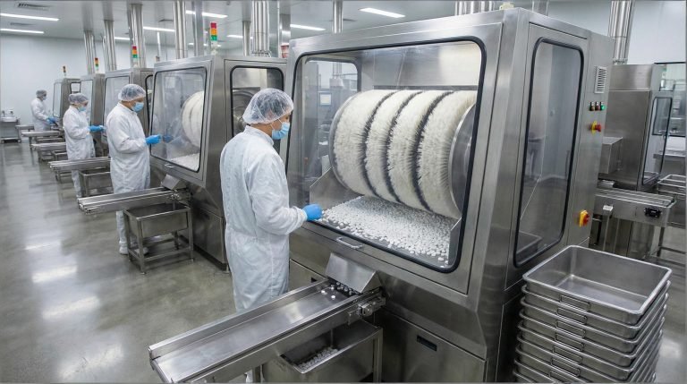 Recubrimiento de Tabletas vs. Pulido: Cerrando la Brecha Entre la Calidad Funcional y la Velocidad de Empaquetado